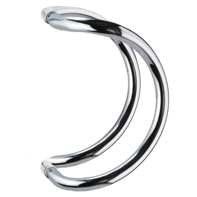 Ручка-скоба ABLOY INOXI 291-25 fix-fix скоба 300мм Хром_полірований 8-95мм наскрізь Inoxi CR Комплект