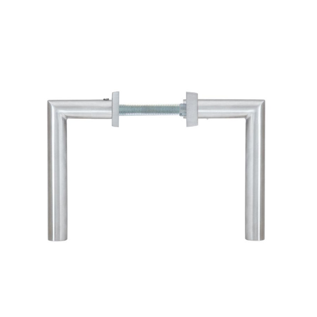 Ручка для дверей ABLOY INOXI 3-19SS/6-6/013 mov-mov PZ PLATE 92мм Нерж.сталь_мат 76-85мм наскрізь Inoxi RST Комплект