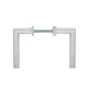 Ручка для дверей ABLOY INOXI 3-19SS/6-6/013 mov-mov PZ PLATE 92мм Нерж.сталь_мат 76-85мм наскрізь Inoxi RST Комплект