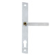 Ручка для дверей ABLOY INOXI 3-19SS/8-8/013 mov-mov PZ PLATE 92мм Нерж.сталь_мат 76-85мм наскрізь Inoxi RST Комплект