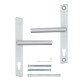 Ручка для дверей ABLOY INOXI 3-19SS/8-8/013 mov-mov PZ PLATE 92мм Нерж.сталь_мат 76-85мм наскрізь Inoxi RST Комплект