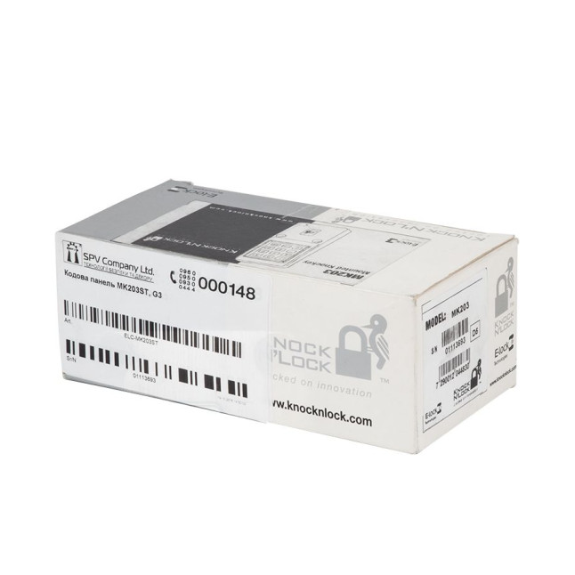 Кодова панель KNOCK N'LOCK MK203ST G3