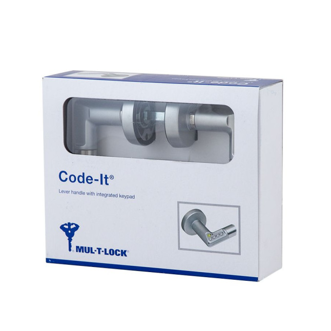 Набір ручок кодових MUL-T-LOCK CODE-IT Хром_сатин RIGHT 38-50мм