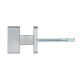 Ручка дверна ROSTEX DESIGN H53 fix SQUARE Нерж.сталь_мат наскрізь Design NEREZ_MAT Половинка, шток 65мм Ручка дверна ROSTEX DESIGN H53 fix SQUARE Нерж.сталь_мат наскрізь Design NEREZ_MAT Половинка, шток 65мм