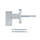 Ручка дверна ROSTEX DESIGN H53 fix SQUARE Нерж.сталь_мат наскрізь Design NEREZ_MAT Половинка, шток 65мм Ручка дверна ROSTEX DESIGN H53 fix SQUARE Нерж.сталь_мат наскрізь Design NEREZ_MAT Половинка, шток 65мм