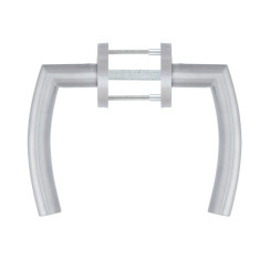 Ручка дверная ROSTEX CORTINA ES53 mov-mov ROUND нерж.сталь мат 38-52мм насквозь Cortina NEREZ MAT комплект Ручка дверная ROSTEX CORTINA ES53 mov-mov ROUND нерж.сталь мат 38-52мм насквозь Cortina NEREZ MAT комплект