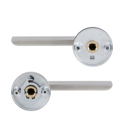 Ручка дверная ROSTEX SOLDA ES53 mov-mov ROUND нерж.сталь мат 38-52мм насквозь Solid NEREZ MAT комплект Ручка дверная ROSTEX SOLDA ES53 mov-mov ROUND нерж.сталь мат 38-52мм насквозь Solid NEREZ MAT комплект