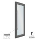 Ручка-скоба ROSTEX ALFA 600 fix SQUARE 500мм Нерж.сталь_мат від 35мм накладне Architect NEREZ_MAT Зовнішній