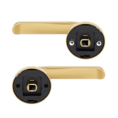 Фурнитура интерьерная ROSTEX BARYT SNH55 mov-mov PZ ROUND титан PVD 38-45мм универсальное Baryt TI комплект Фурнитура интерьерная ROSTEX BARYT SNH55 mov-mov PZ ROUND титан PVD 38-45мм универсальное Baryt TI комплект