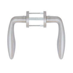 Ручка дверна ROSTEX BOLZANO ES53 mov-mov ROUND Нерж.сталь_мат 75-80мм наскрізь NEREZ_MAT Комплект Ручка дверна ROSTEX BOLZANO ES53 mov-mov ROUND Нерж.сталь_мат 75-80мм наскрізь NEREZ_MAT Комплект