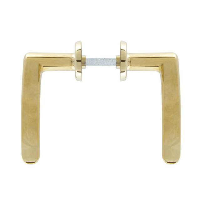 Ручка для дверей ROSTEX COMFORT mov-mov WC PLATE 72мм Титан_PVD 40-45мм накладне Comfort TI Комплект