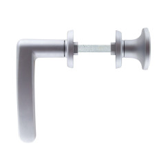 Ручка для дверей ROSTEX COMFORT fix-mov PZ PLATE 72мм Хром_сатин 40-45мм накладне Knob/Comfort CR_SAT Комплект, ліва Ручка для дверей ROSTEX COMFORT fix-mov PZ PLATE 72мм Хром_сатин 40-45мм накладне Knob/Comfort CR_SAT Комплект, ліва