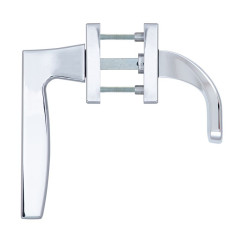 Ручка дверная ROSTEX KIRA H56 fix-mov SQUARE хром полированный 50-55мм универсальное Kira CR комплект Ручка дверная ROSTEX KIRA H56 fix-mov SQUARE хром полированный 50-55мм универсальное Kira CR комплект