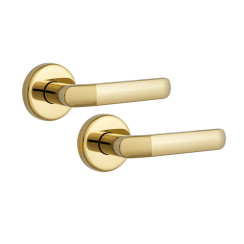 Ручка дверная ROSTEX BARYT SNH55 mov-mov ROUND титан PVD 38-45мм универсальное Baryt TI комплект