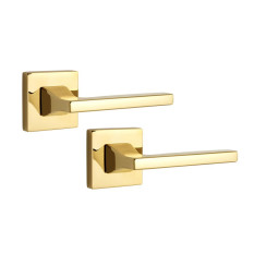 Ручка дверна ROSTEX KIRA H56 mov-mov SQUARE Титан_PVD 38-45мм універсальне Kira TI Комплект