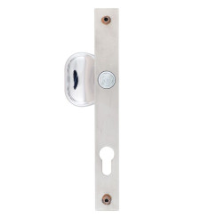 Фурнитура интерьерная ROSTEX TEMPO 850 fix-mov PZ PLATE 85мм хром полированный 40-45мм насквозь Hranate/Treviso CR комплект