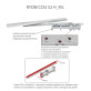 Доводчик врезной RYOBI COU-50 COU-52H L ALUMINIUM SLD ARM EN 2 45кг 900мм RIGHT Доводчик врезной RYOBI COU-50 COU-52H L ALUMINIUM SLD ARM EN 2 45кг 900мм RIGHT