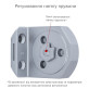 Дотягувач накладний RYOBI 3550 DS-3550 SILVER BC/DA STD_HO_ARM EN_2-5 до_100кг 1250мм