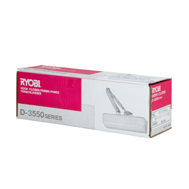 Дотягувач накладний RYOBI 3550 DS-3550 SILVER BC/DA STD_HO_ARM EN_2-5 до_100кг 1250мм