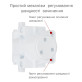 Дотягувач накладний RYOBI 4550 DS-4550 WHITE BC/DA STD_HO_ARM EN_2-7+ до_200кг 1600мм