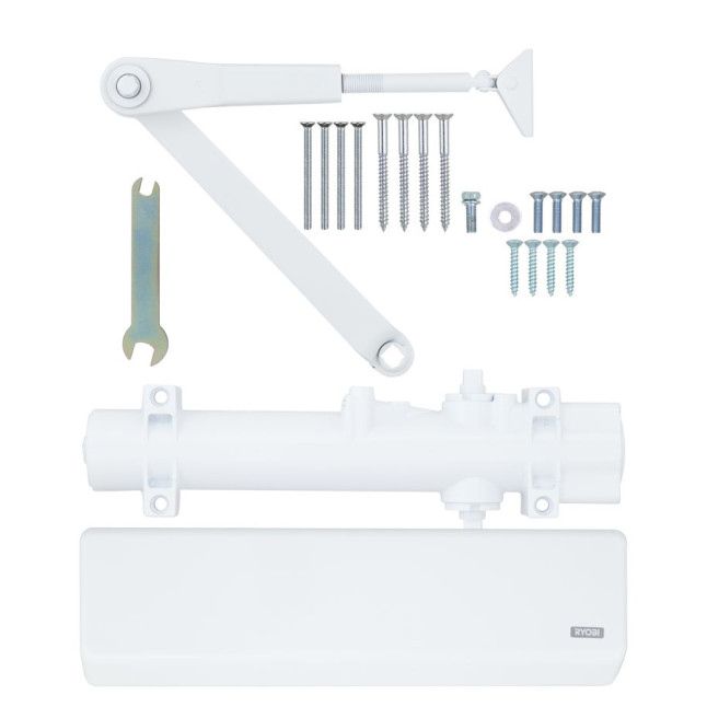 Дотягувач накладний RYOBI 4550 DS-4550 WHITE BC/DA STD_HO_ARM EN_2-7+ до_200кг 1600мм
