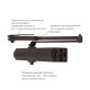 Дотягувач накладний RYOBI 3550 DS-3550P DARK_BRONZE BC/DA PRL_HO_ARM EN_2-5 до_100кг 1250мм