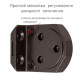 Дотягувач накладний RYOBI 3550 DS-3550P DARK_BRONZE BC/DA PRL_HO_ARM EN_2-5 до_100кг 1250мм