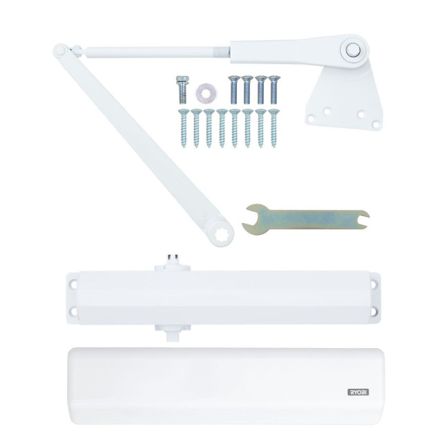 Дотягувач накладний RYOBI 3550 DS-3550P WHITE BC/DA PRL_HO_ARM EN_2-5 до_100кг 1250мм