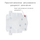Дотягувач накладний RYOBI 4550 DS-4550P WHITE BC/DA PRL_HO_ARM EN_2-7+ до_200кг 1400мм