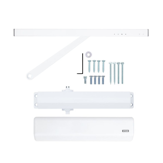 Дотягувач накладний RYOBI 3550 DS-3550T WHITE BC/DA SLD_HO_ARM EN_2-3 до_65кг 965мм Дотягувач накладний RYOBI 3550 DS-3550T WHITE BC/DA SLD_HO_ARM EN_2-3 до_65кг 965мм