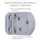 Дотягувач накладний RYOBI 3550 DS-3550T SILVER BC/DA SLD_HO_ARM EN_2-3 до_65кг 965мм Дотягувач накладний RYOBI 3550 DS-3550T SILVER BC/DA SLD_HO_ARM EN_2-3 до_65кг 965мм