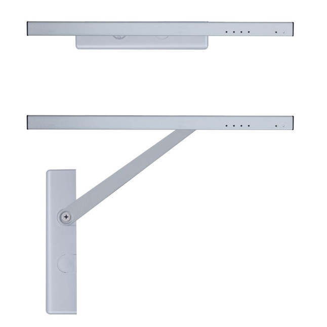 Доводчик накладной RYOBI 3550 D-3554T SILVER BC/DA SLD ARM EN 4 85кг 1100мм FIRE 