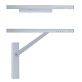 Доводчик накладной RYOBI 3550 D-3554T SILVER BC/DA SLD ARM EN 4 85кг 1100мм FIRE 