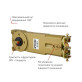 Дотягувач підлоговий RYOBI 400 S-403 HO_90°_W/O_HINGE EN_7 150кг 950мм