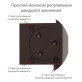 Дотягувач накладний RYOBI 1000 B1007 DARK_BRONZE BC STD_ARM EN_7 250кг 3000мм Дотягувач накладний RYOBI 1000 B1007 DARK_BRONZE BC STD_ARM EN_7 250кг 3000мм