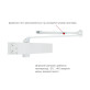 Дотягувач накладний RYOBI 1000 B1000V WHITE BC/DA STD_ARM EN_2/3/4/5 до_120кг 2400мм