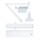 Дотягувач накладний RYOBI 3550 D-3550 WHITE BC/DA UNIV_ARM EN_2-5 до_100кг 1250мм FIRE