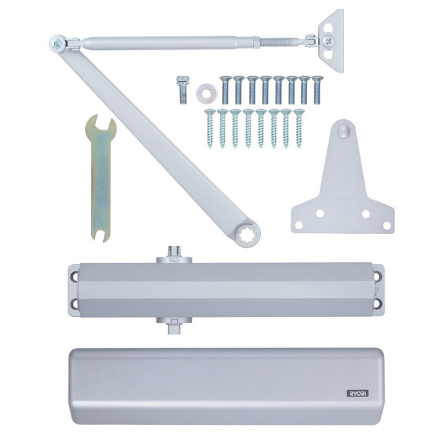 Дотягувач накладний RYOBI 3550 D-3550 SILVER BC/DA UNIV_ARM EN_2-5 до_100кг 1250мм FIRE