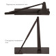 Дотягувач накладний RYOBI 4550 D-4550 DARK_BRONZE BC/DA UNIV_ARM EN_2-7+ до_200кг 1600мм FIRE