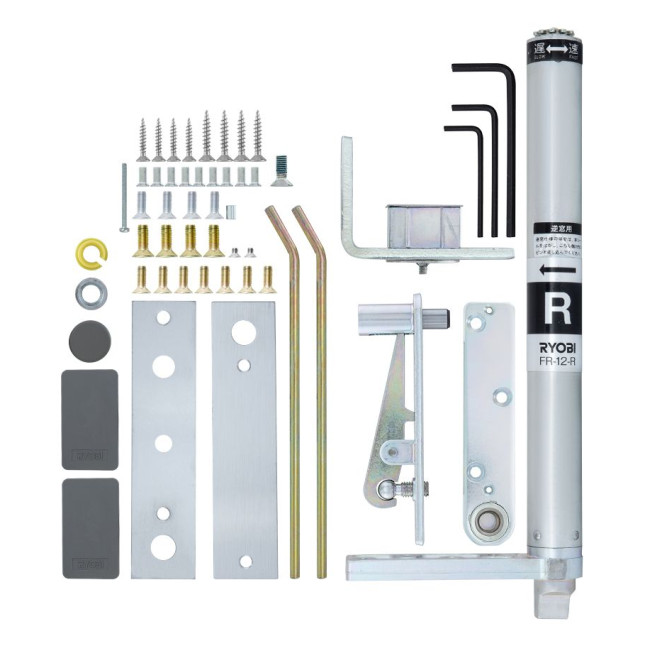 Доводчик врезной RYOBI FR FR-12-R ALUMINIUM EN 5 100кг 1200мм LEFT Доводчик врезной RYOBI FR FR-12-R ALUMINIUM EN 5 100кг 1200мм LEFT