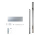 Доводчик накладной RYOBI GEO PRO GT 4V R ALUMINIUM SLD ARM EN 5 100кг 1050мм LEFT 