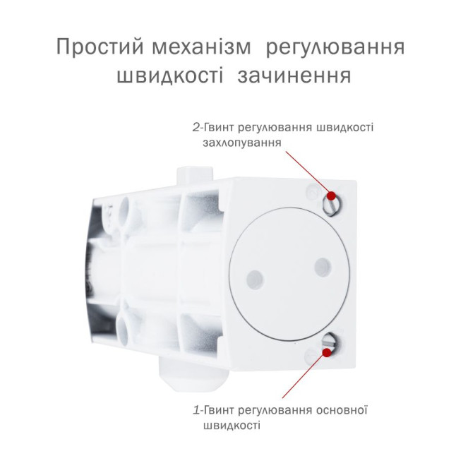 Дотягувач накладний RYOBI 1200 D-1200P(U) WHITE UNIV_ARM EN_2/3/4 80кг 1100мм Дотягувач накладний RYOBI 1200 D-1200P(U) WHITE UNIV_ARM EN_2/3/4 80кг 1100мм