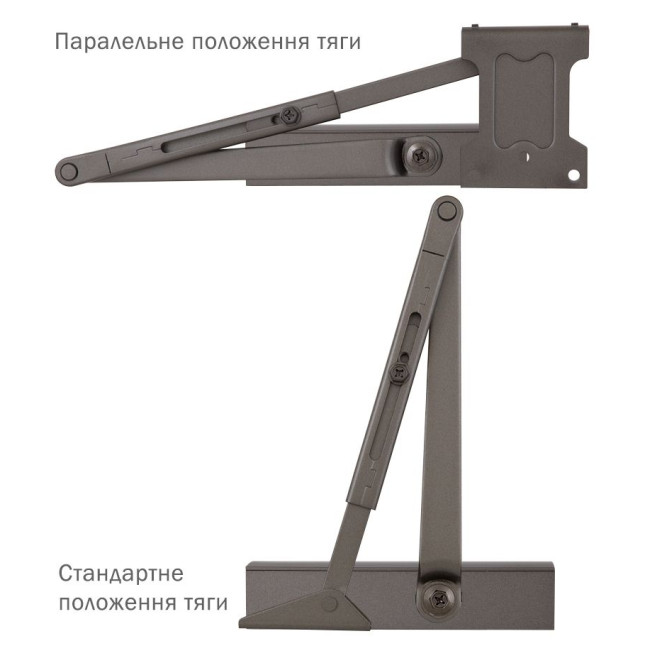 Дотягувач накладний RYOBI 1200 D-1200P(U) METALLIC_BRONZE BC UNIV_ARM EN_2/3/4 80кг 1100мм
