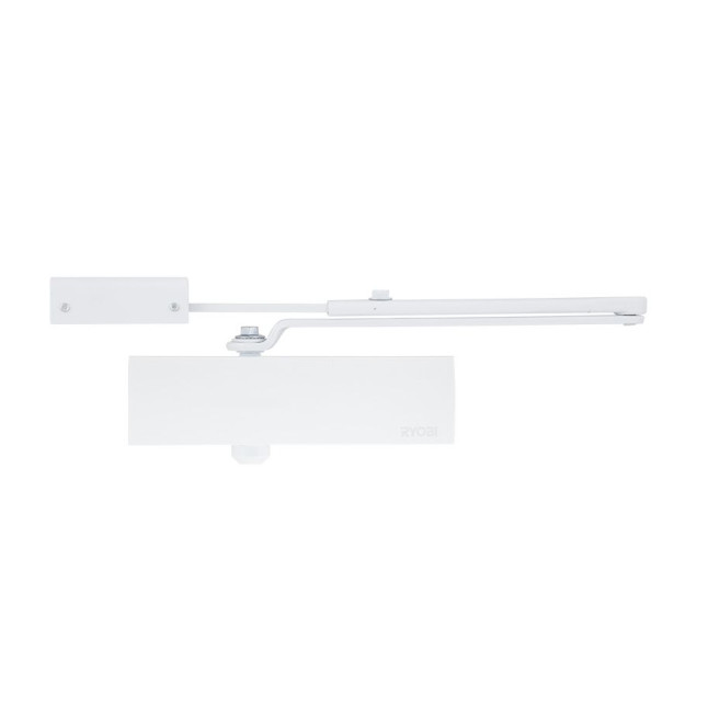 Доводчик накладной RYOBI 1200 D-1200P(U) WHITE BC UNIV ARM EN 2/3/4 80кг 1100мм 