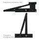 Дотягувач накладний RYOBI 1200 D-1200P(U) BLACK BC UNIV_ARM EN_2/3/4 80кг 1100мм
