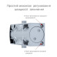 Доводчик накладной RYOBI 1200 D-1200T SILVER SLD HO ARM EN 3 60кг 950мм 
