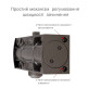 Дотягувач накладний RYOBI 1200 D-1200 METALLIC_BRONZE STD_ARM EN_2/3/4 80кг 1100мм