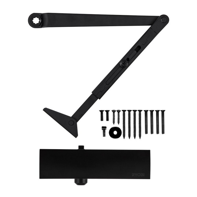 Дотягувач накладний RYOBI 1200 D-1200 BLACK STD_ARM EN_2/3/4 80кг 1100мм