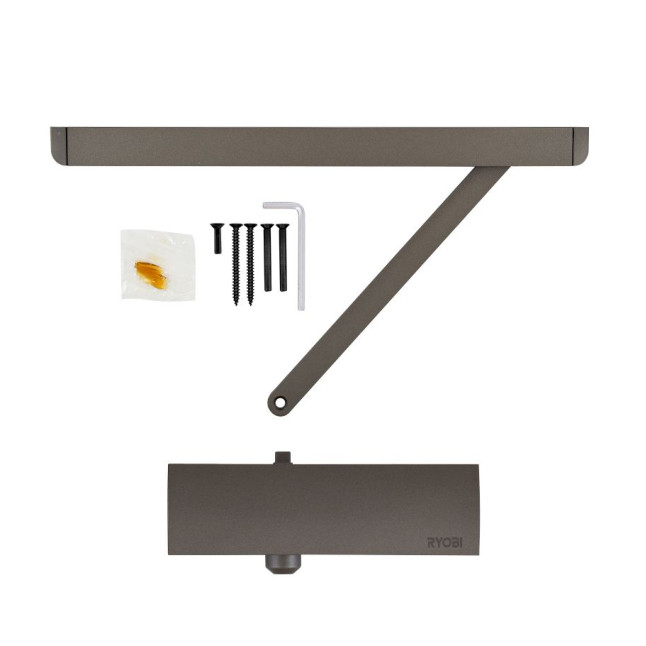 Дотягувач накладний RYOBI 1200 D-1200T METALLIC_BRONZE SLD_HO_ARM EN_3 60кг 950мм