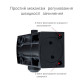 Дотягувач накладний RYOBI 1200 D-1200 GREY_ANTHRACITE STD_ARM EN_2/3/4 80кг 1100мм